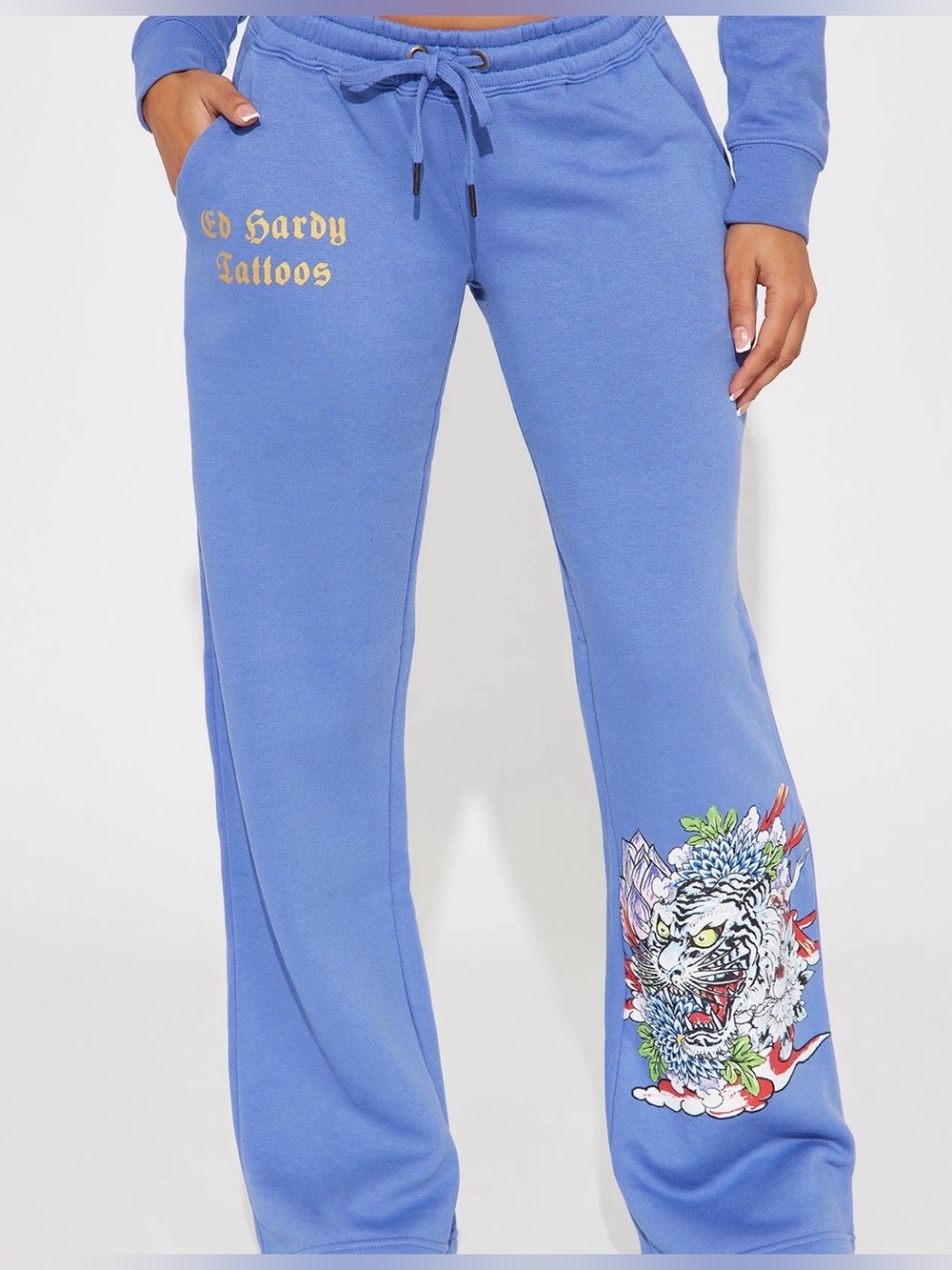 Ed Hardy - Wide Leg Pants 💙